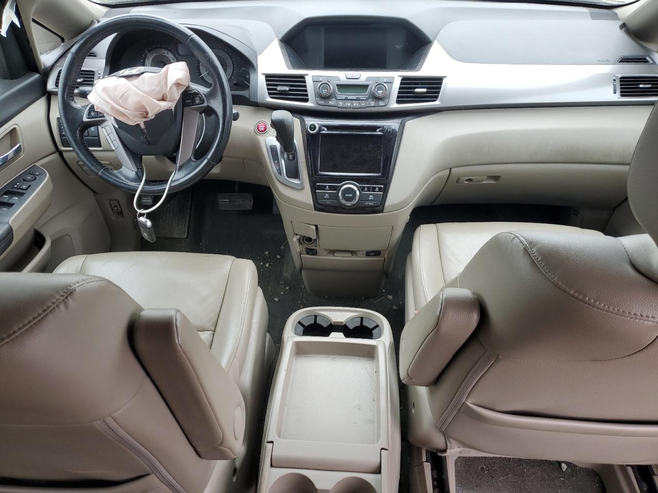 2016 Honda Odyssey VIN 5FNRL5H65GB073221 Copart auction photo, front end damage thumbnail 8