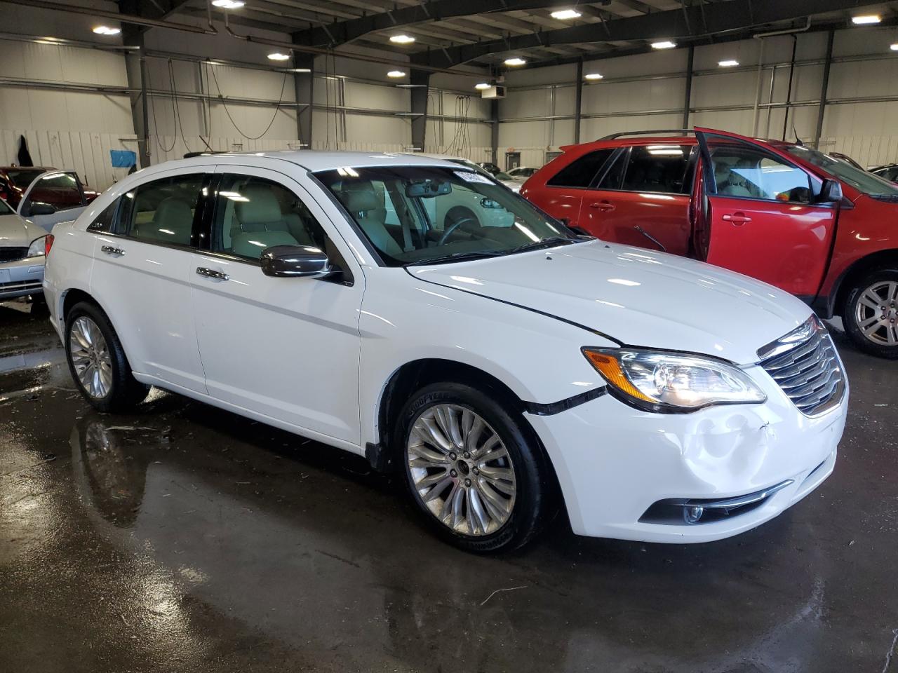 2011 Chrysler 200 VIN 1C3BC2FB0BN548501 Copart auction photo, front end damage thumbnail 4