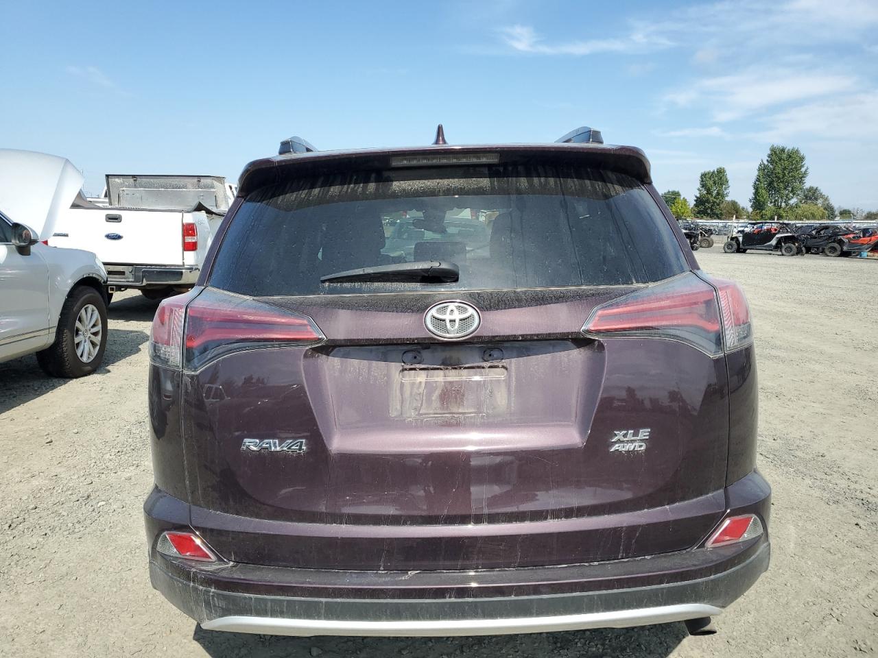 2017 Toyota RAV 4 VIN 2T3RFREV5HW693721 Copart auction photo, all over damage thumbnail 6