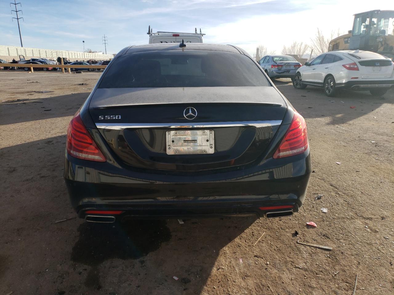 2015 Mercedes-Benz S-klasse VIN WDDUG8CB5FA124024 Copart auction photo, front end damage thumbnail 6
