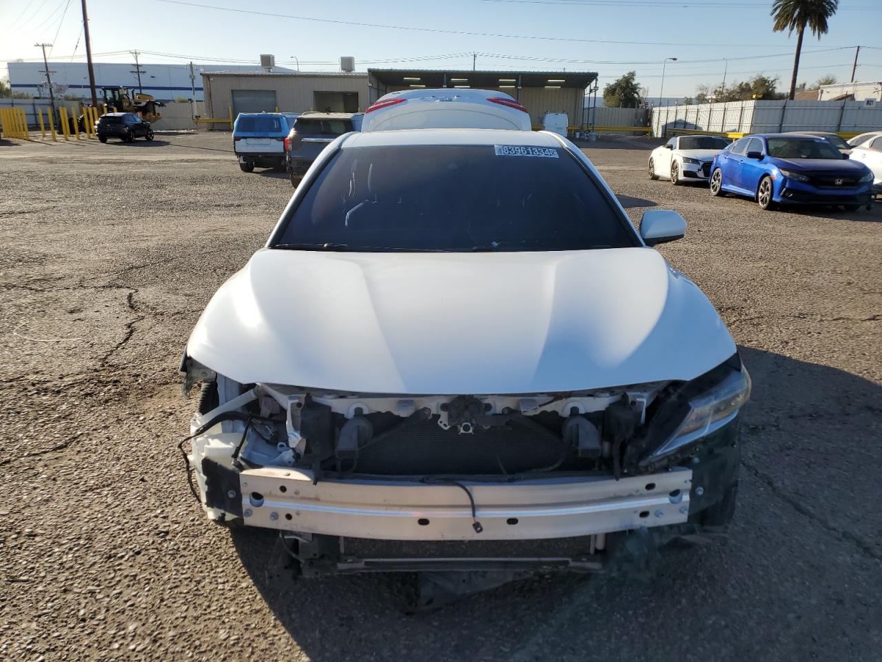 2019 Toyota Camry VIN 4T1B11HK8KU855313 Copart auction photo, rear end / front end damage thumbnail 5