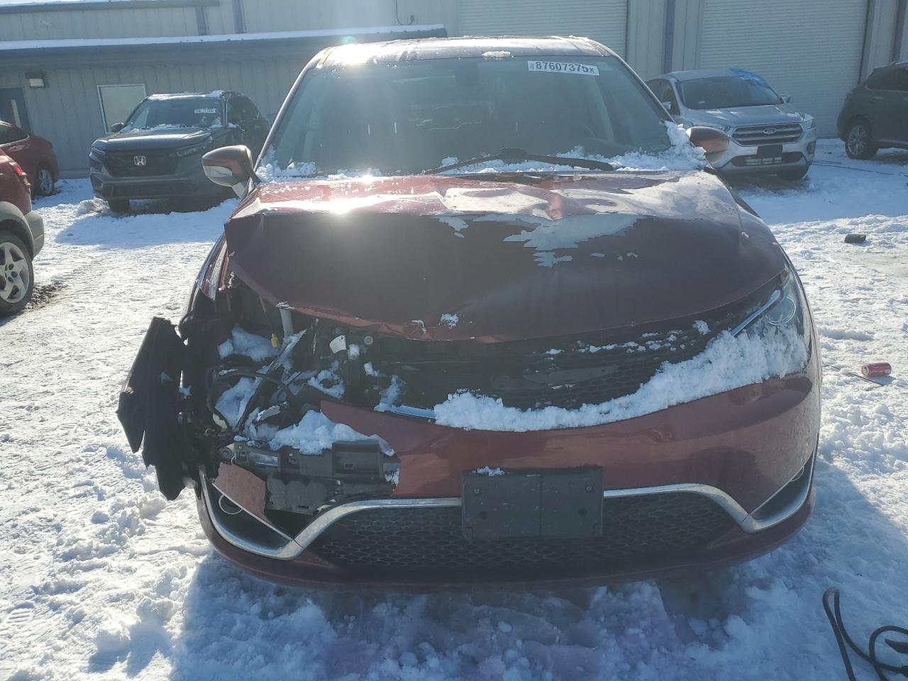 2017 Chrysler Pacifica VIN 2C4RC1BG4HR768404 Copart auction photo, front end damage thumbnail 5