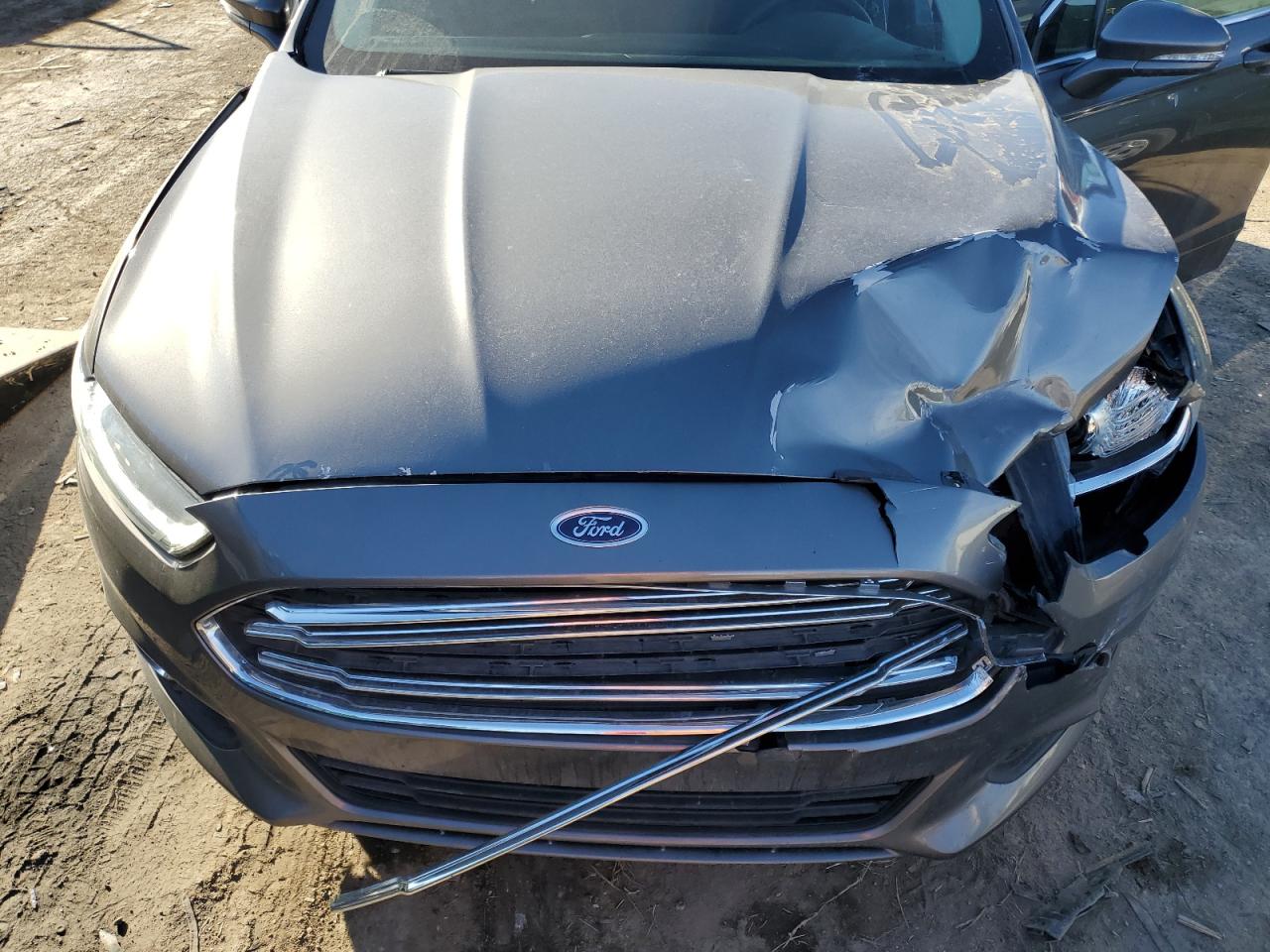 2014 Ford Fusion VIN 1FA6P0HD9E5396975 Copart auction photo, front end damage thumbnail 12