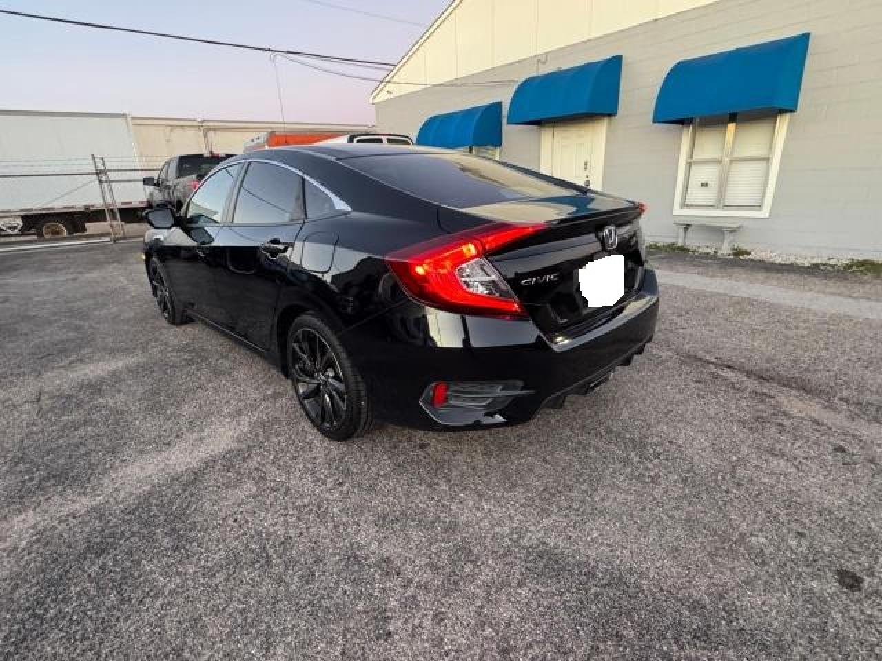 2020 Honda Civic VIN 19XFC2F88LE016291 Copart auction photo, normal wear / minor dent/scratches damage thumbnail 3