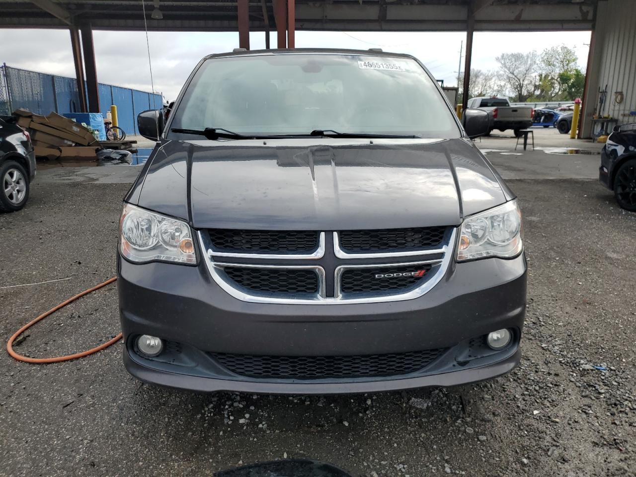2018 Dodge Caravan VIN 2C4RDGCGXJR343712 Copart auction photo, rear end damage thumbnail 5