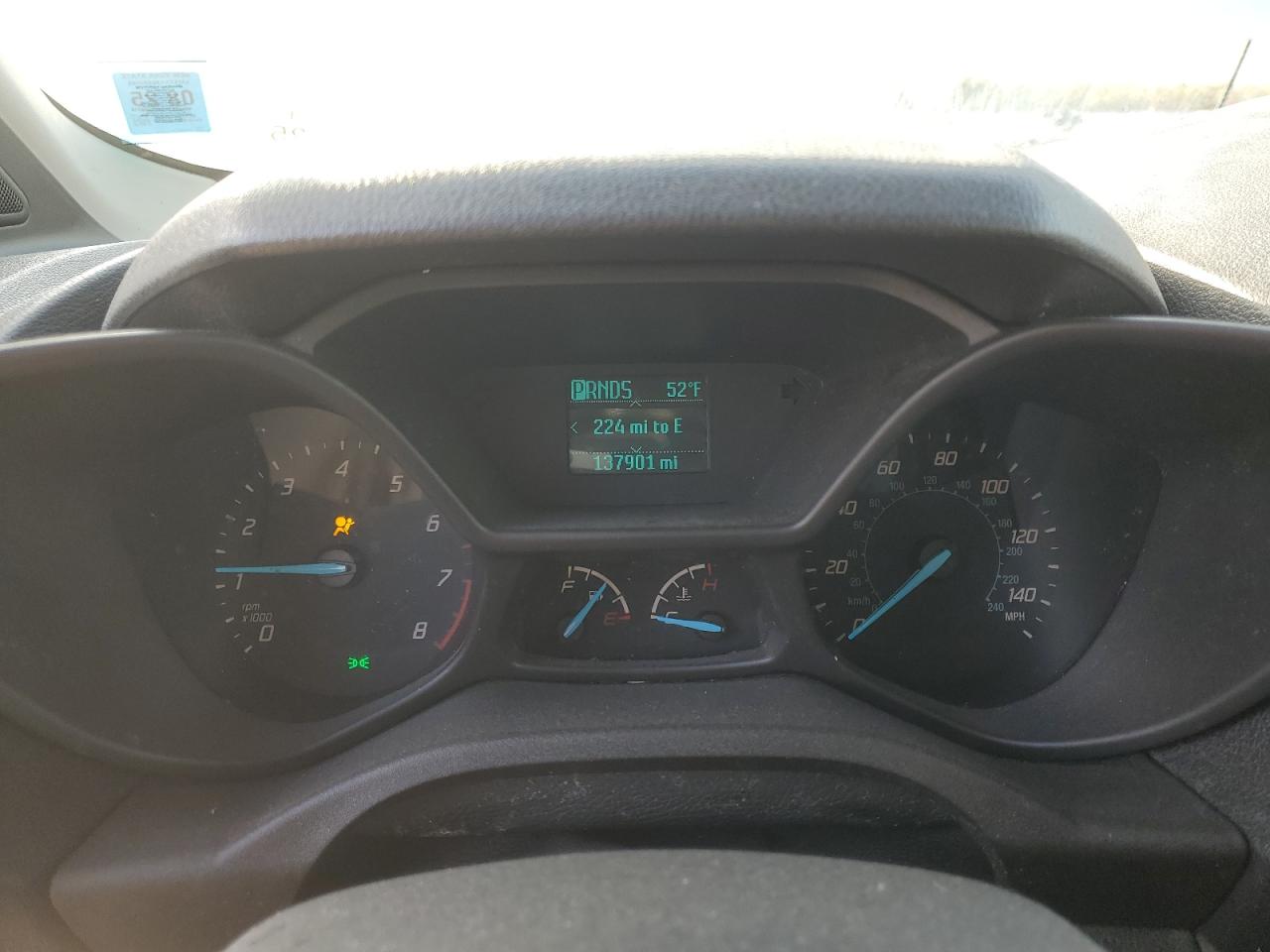 2015 Ford Transit VIN NM0LS7F74F1200318 Copart auction photo, rear end / front end damage thumbnail 9