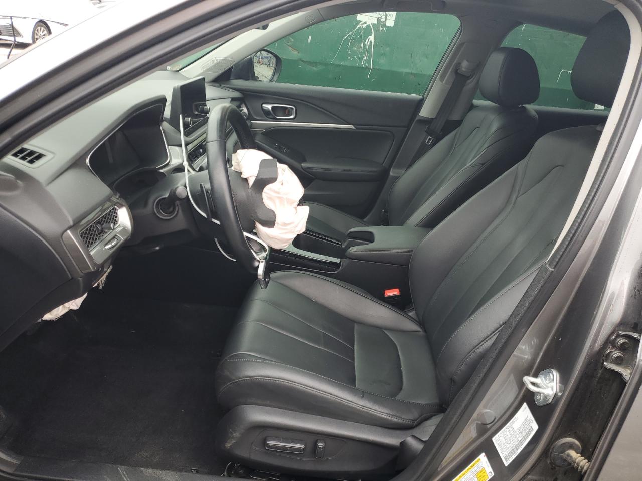 2023 Acura Integra VIN 19UDE4H24PA010858 Copart auction photo, front end / side damage thumbnail 7