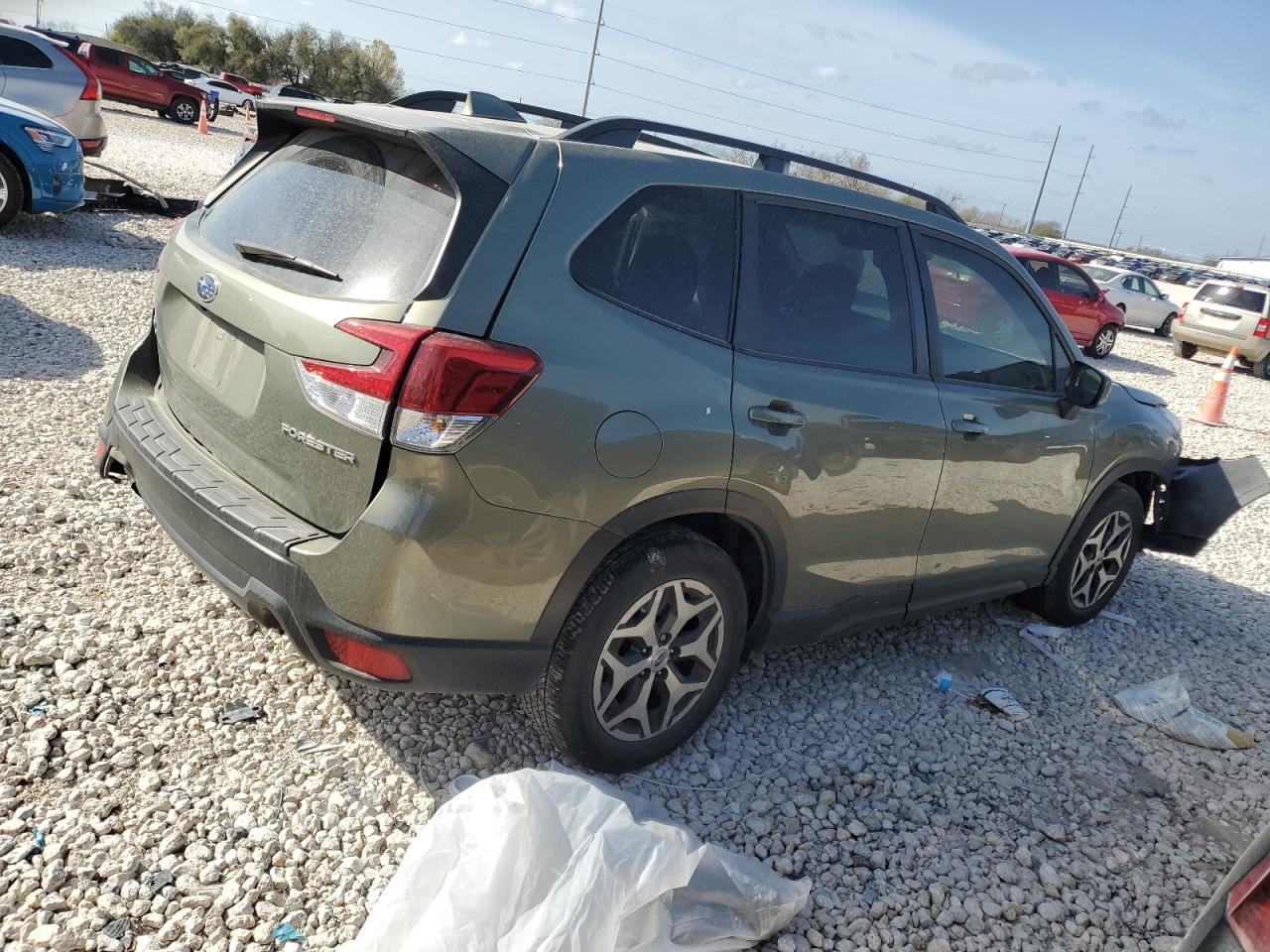 2021 Subaru Forester VIN JF2SKAFC4MH546934 Copart auction photo, all over damage thumbnail 3