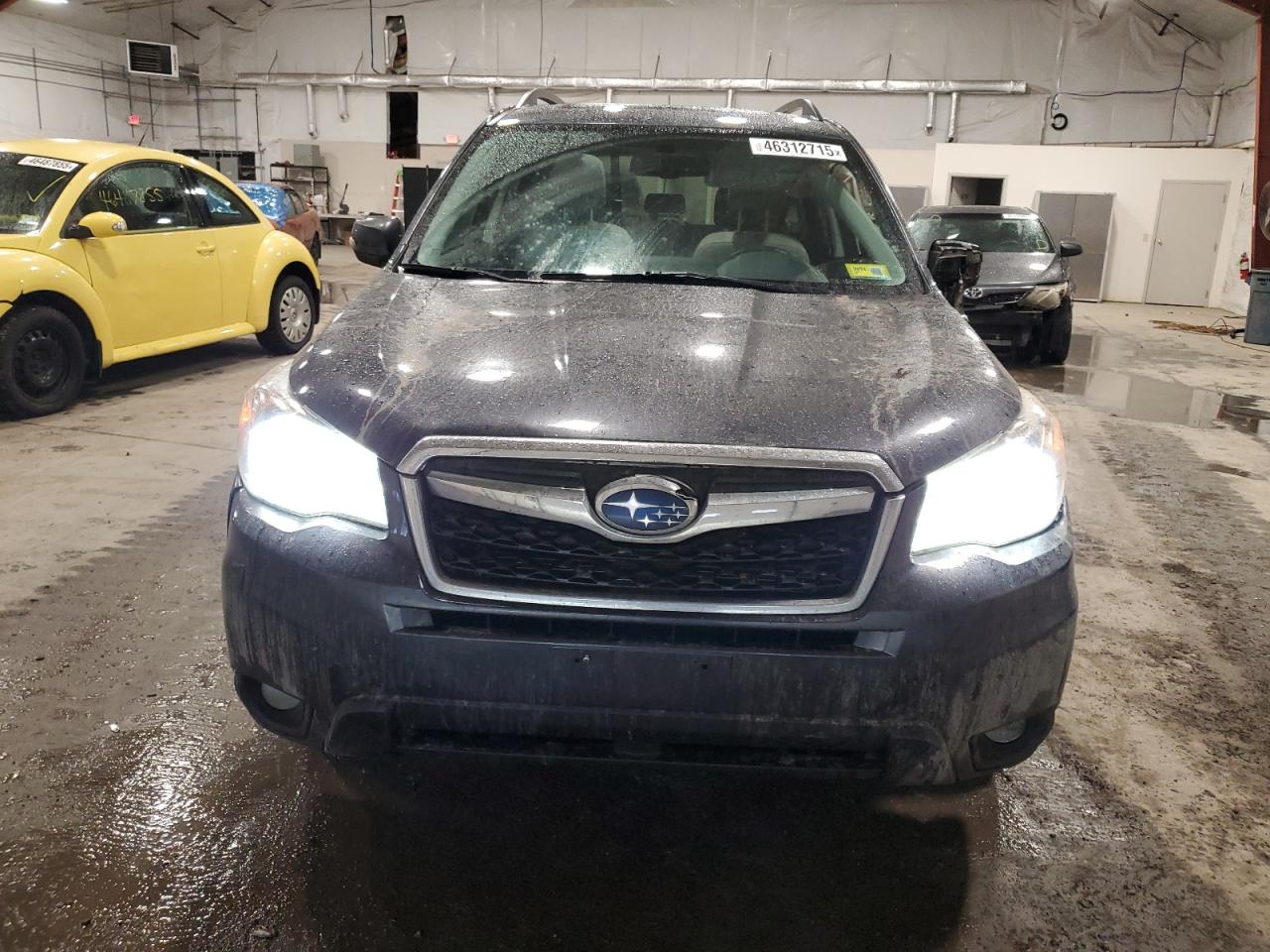 2015 Subaru Forester VIN JF2SJAUC3FH801839 Copart auction photo, side / all over damage thumbnail 5