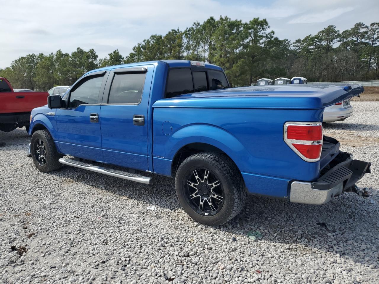 2014 Ford F-150 VIN 1FTFW1CF2EFA90187 Copart auction photo, front end / rear end damage thumbnail 2
