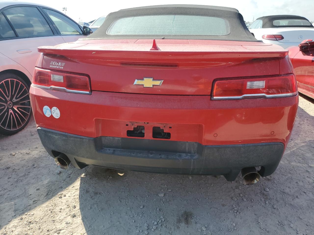 2015 Chevrolet Camaro VIN 2G1FD3D33F9208109 Copart auction photo, water/flood damage thumbnail 6