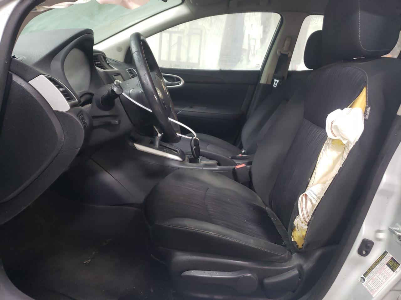 2019 Nissan Sentra VIN 3N1AB7AP8KY372720 Copart auction photo, side / front end damage thumbnail 7
