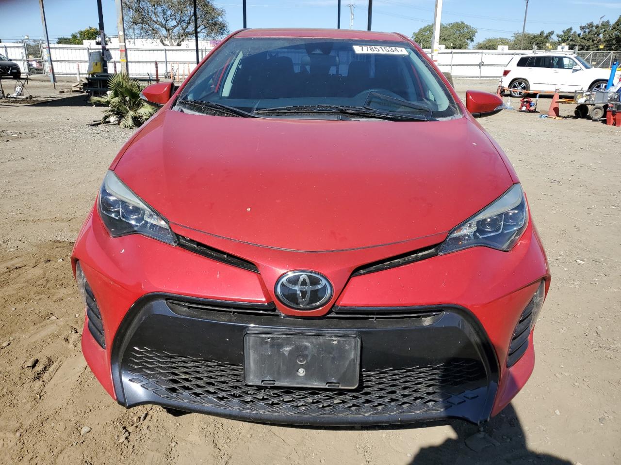 2017 Toyota Corolla VIN 5YFBURHE3HP589872 Copart auction photo, rear end damage thumbnail 5