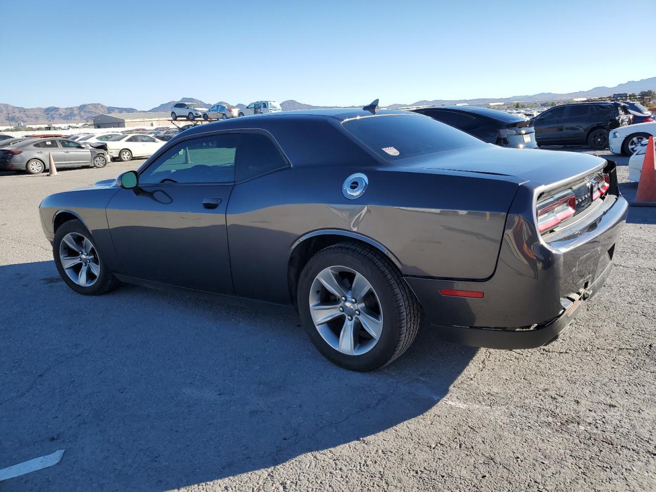 2015 Dodge Challenger VIN 2C3CDZAG2FH885070 Copart auction photo, rear end / side damage thumbnail 2