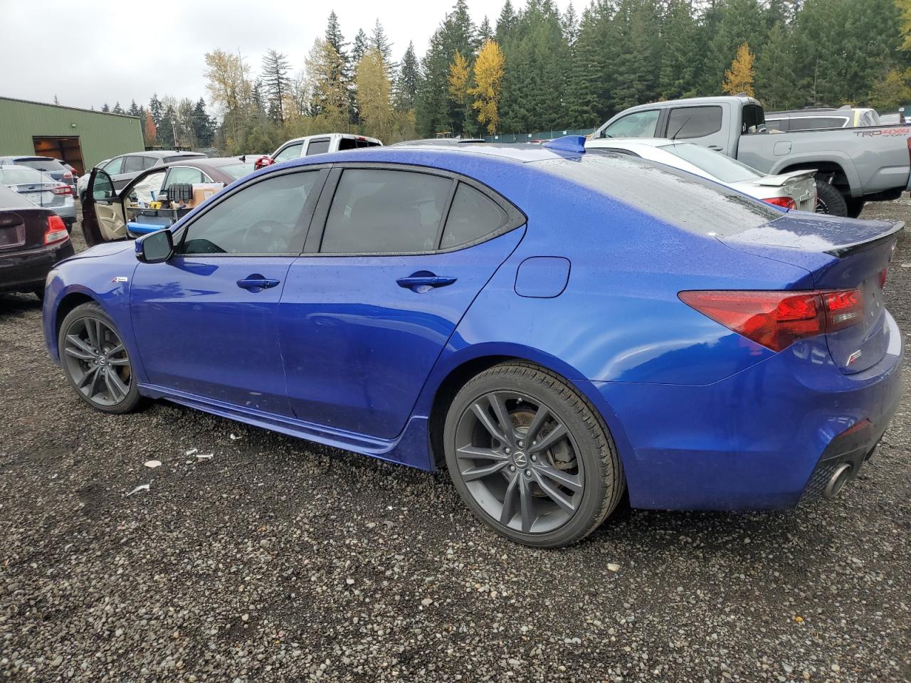 2018 Acura TLX VIN 19UUB2F62JA004020 Copart auction photo, front end damage thumbnail 2