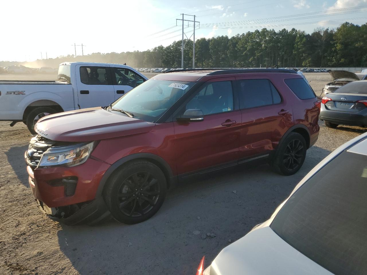 2018 Ford Explorer VIN 1FM5K7D83JGA23639