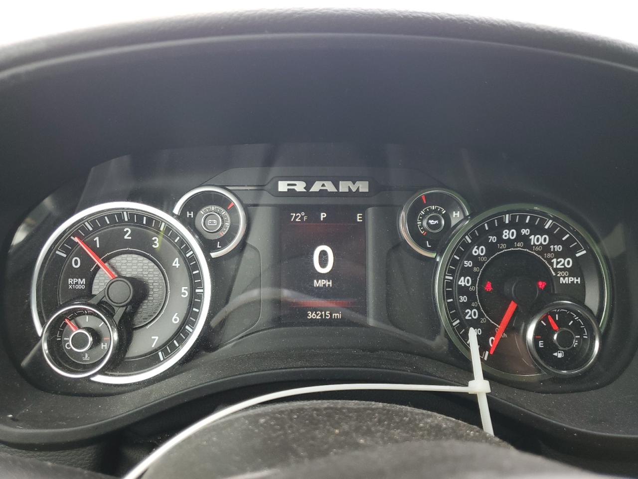 2021 RAM 1500 VIN 1C6RREBT8MN709423 Copart auction photo, front end damage thumbnail 9