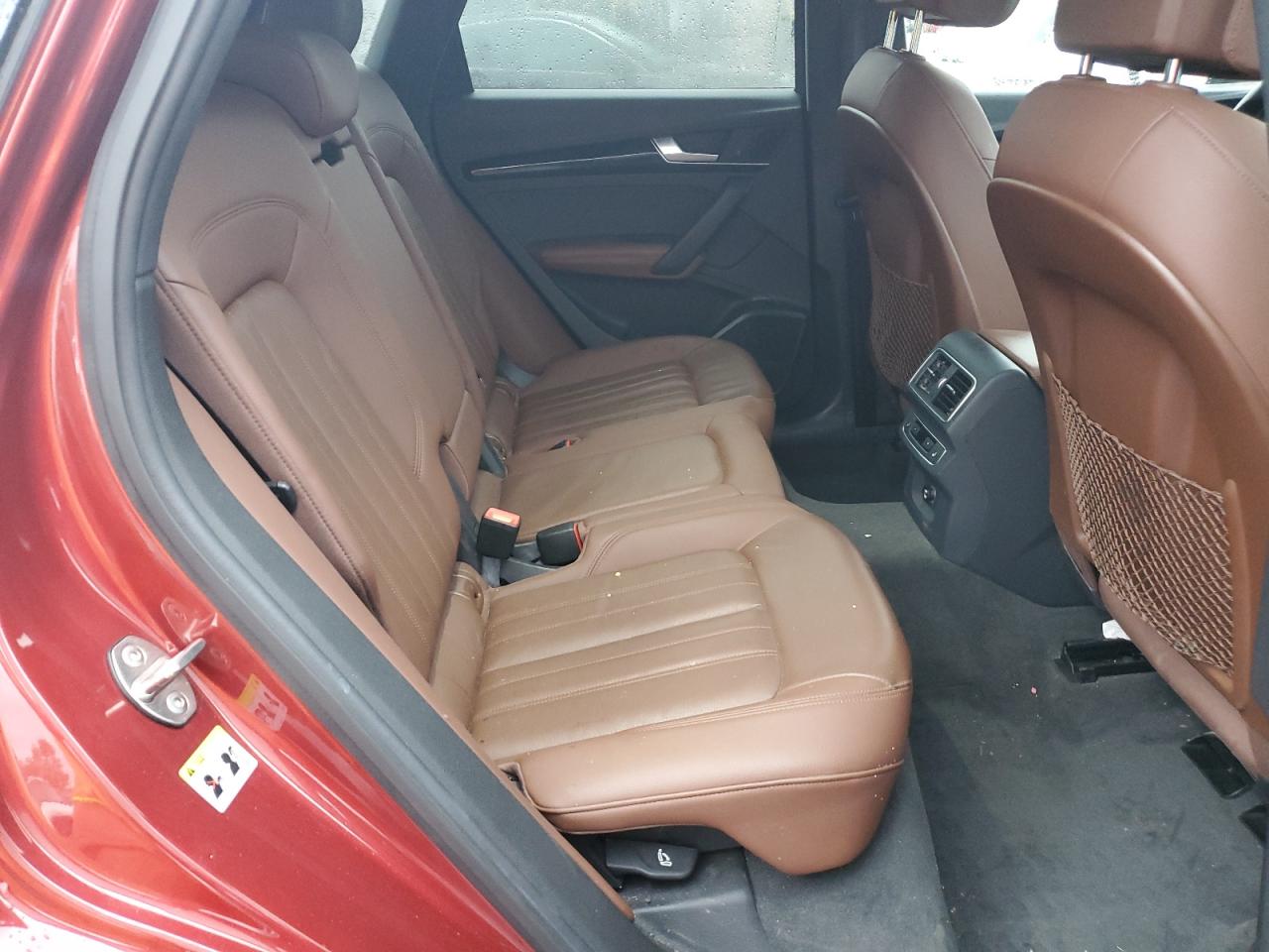2018 Audi Q5 VIN WA1CNAFY7J2119018 Copart auction photo, rear end / side damage thumbnail 11