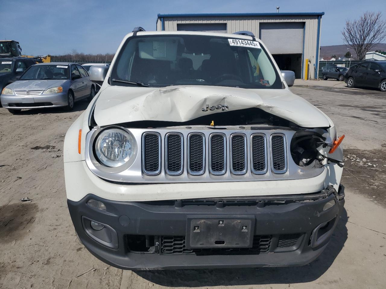 2015 Jeep Renegade VIN ZACCJBDT1FPB49529 Copart auction photo, front end damage thumbnail 5