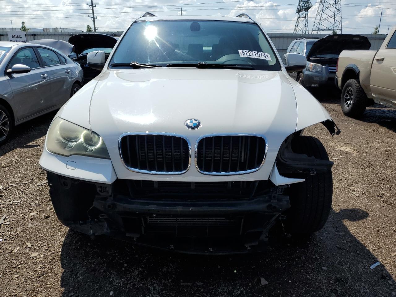 2012 BMW X5 VIN 5UXZV4C56CL748373 Copart auction photo, front end / rear end damage thumbnail 5