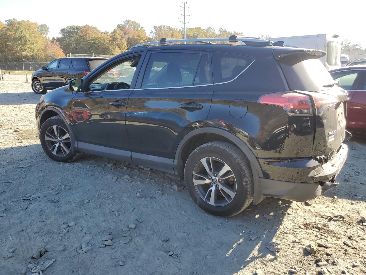 2017 Toyota RAV 4 VIN 2T3RFREV7HW594205 Copart auction photo, rear end damage thumbnail 2
