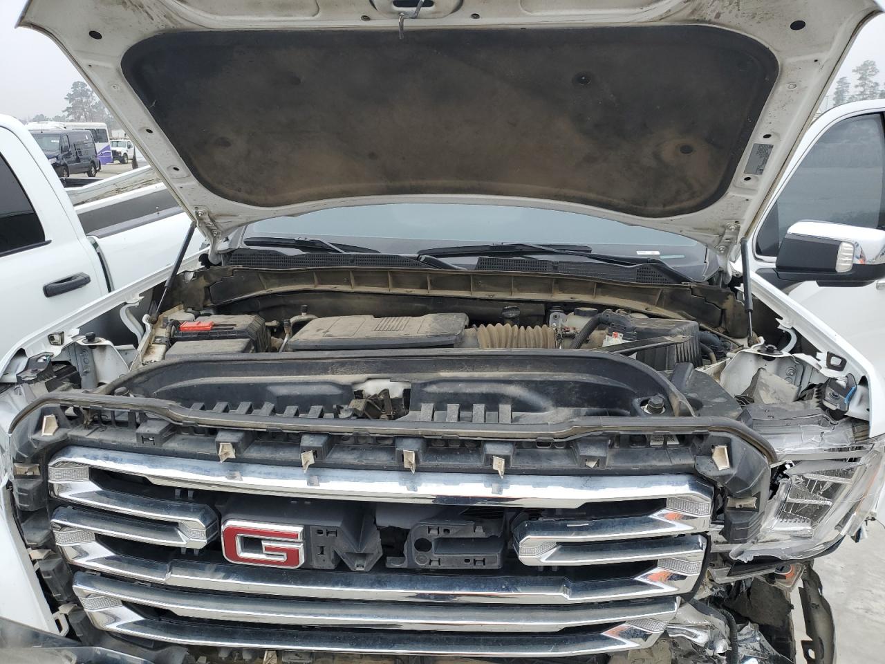 2022 GMC Sierra VIN 3GTU9DED8NG157157 Copart auction photo, front end damage thumbnail 11