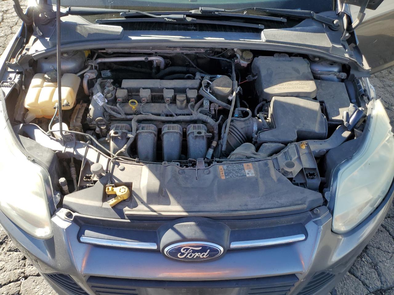 2014 Ford Focus VIN 1FADP3E20EL401083 Copart auction photo, front end / side damage thumbnail 11