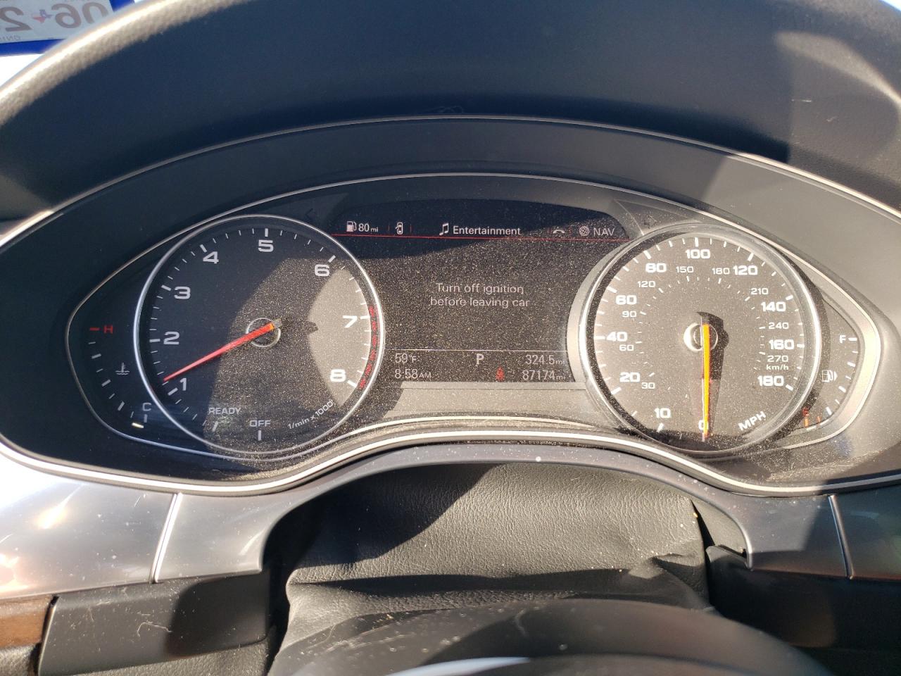2016 Audi A6 VIN WAUGFAFC9GN155466 Copart auction photo, front end damage thumbnail 9
