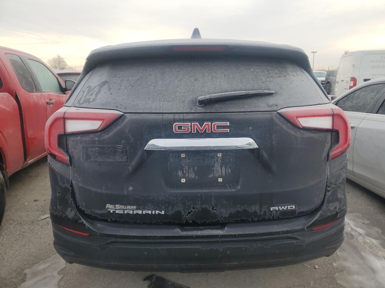 2022 GMC Terrain VIN 3GKALTEV7NL173126 Copart auction photo, minor dent/scratches damage thumbnail 6
