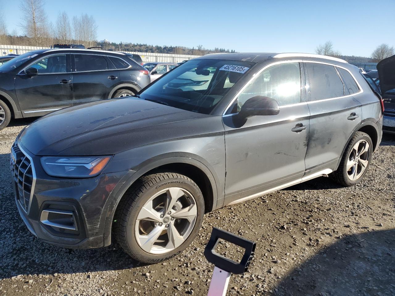 2021 Audi Q5 VIN WA1BAAFY8M2025578