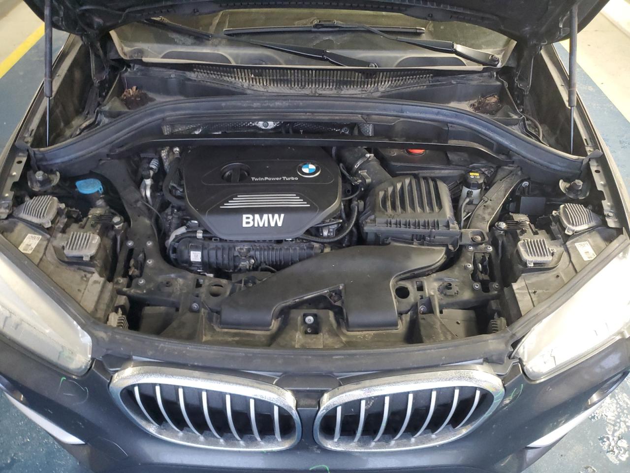 2016 BMW X1 VIN WBXHT3C31G5E48526 Copart auction photo, all over damage thumbnail 13