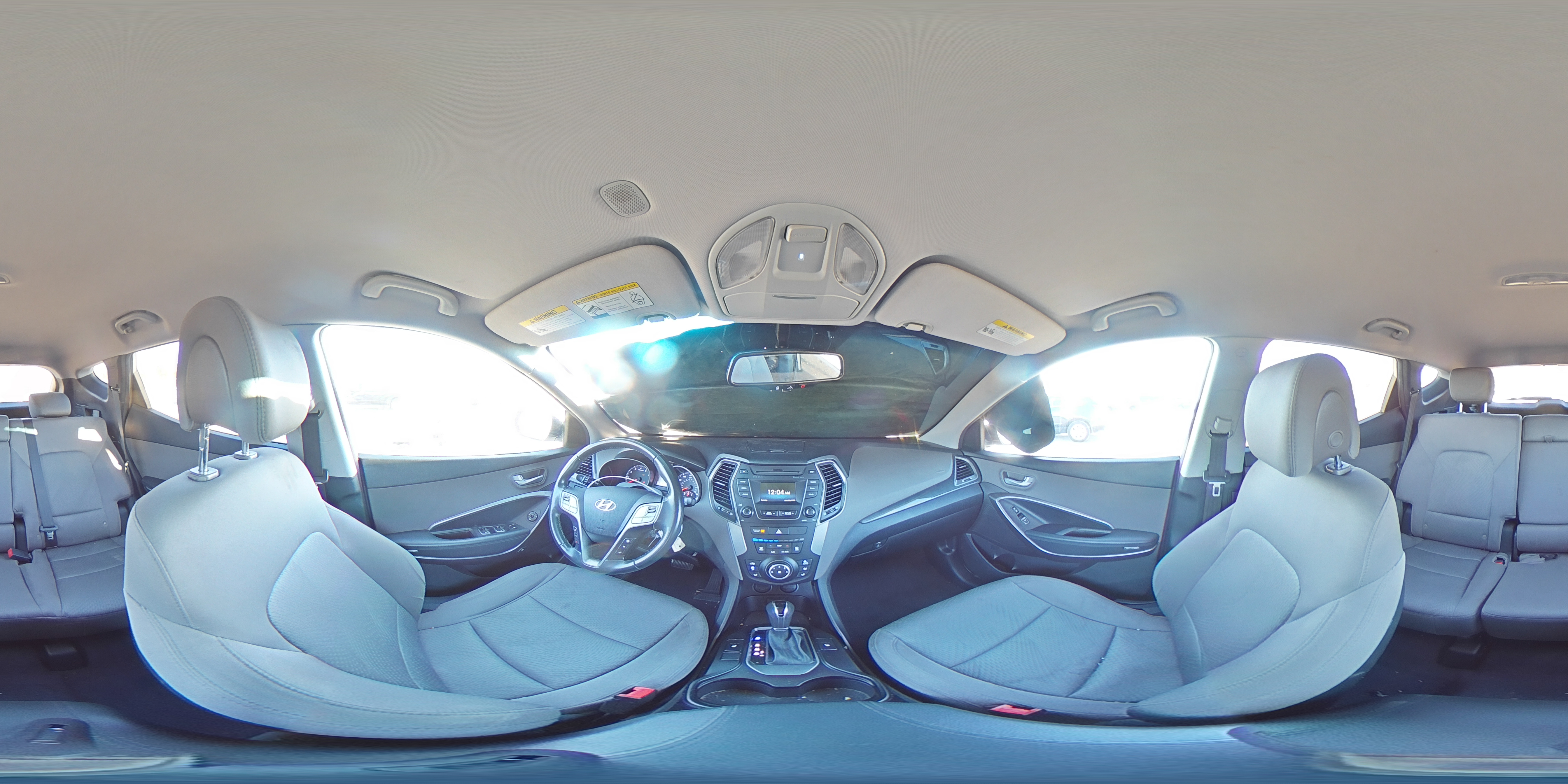 2014 Hyundai Santa Fe VIN 5XYZUDLB8EG171418 Copart auction photo, side / vandalism damage thumbnail 14