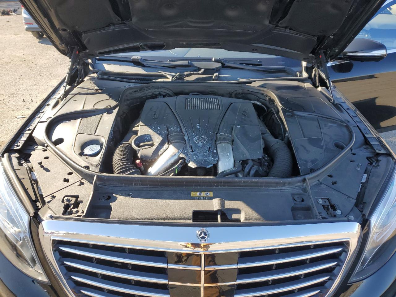 2015 Mercedes-Benz S-klasse VIN WDDUG8CB9FA102835 Copart auction photo, undercarriage damage thumbnail 11