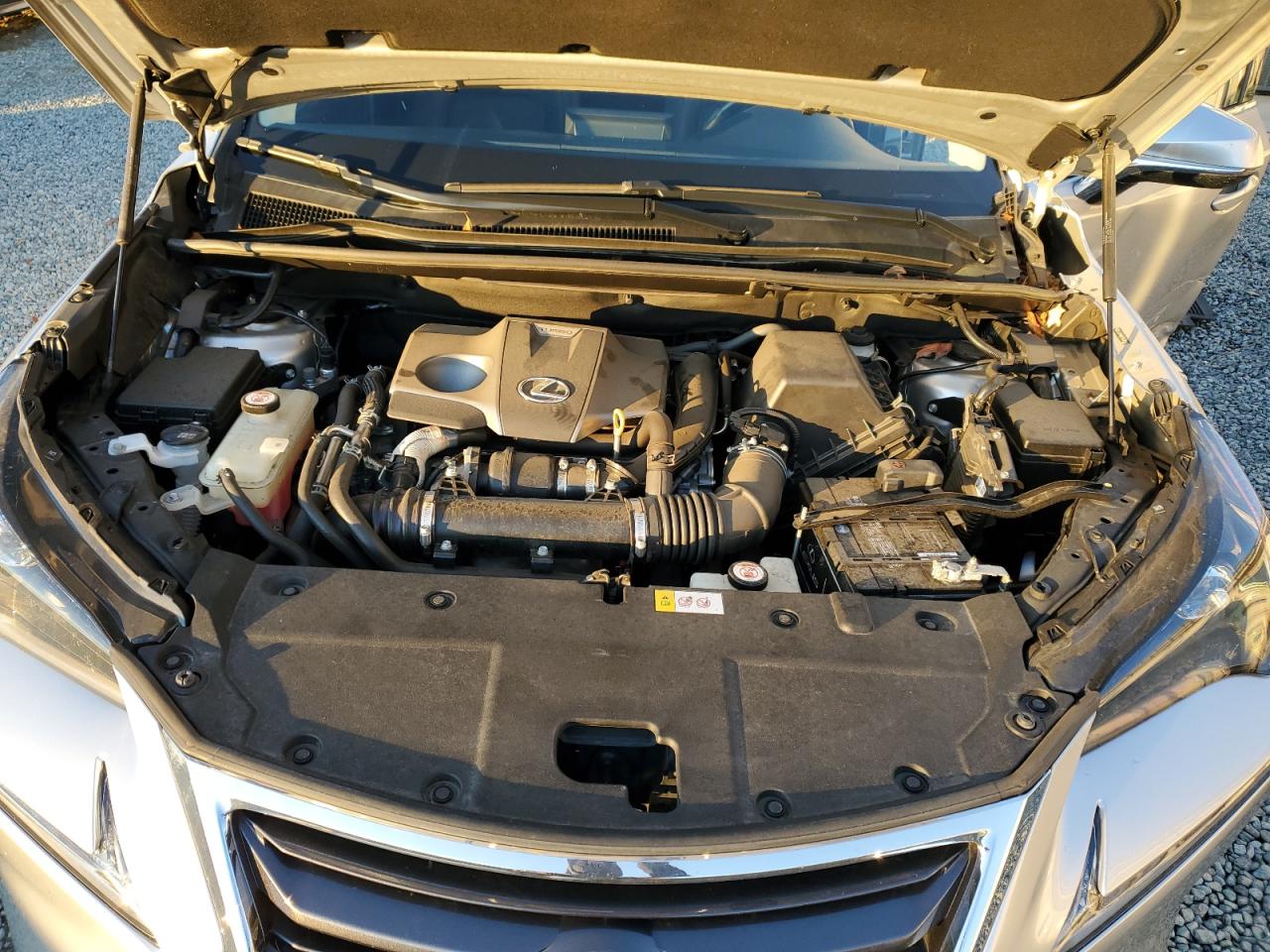 2017 Lexus NX VIN JTJYARBZ1H2082690 Copart auction photo, side damage thumbnail 12