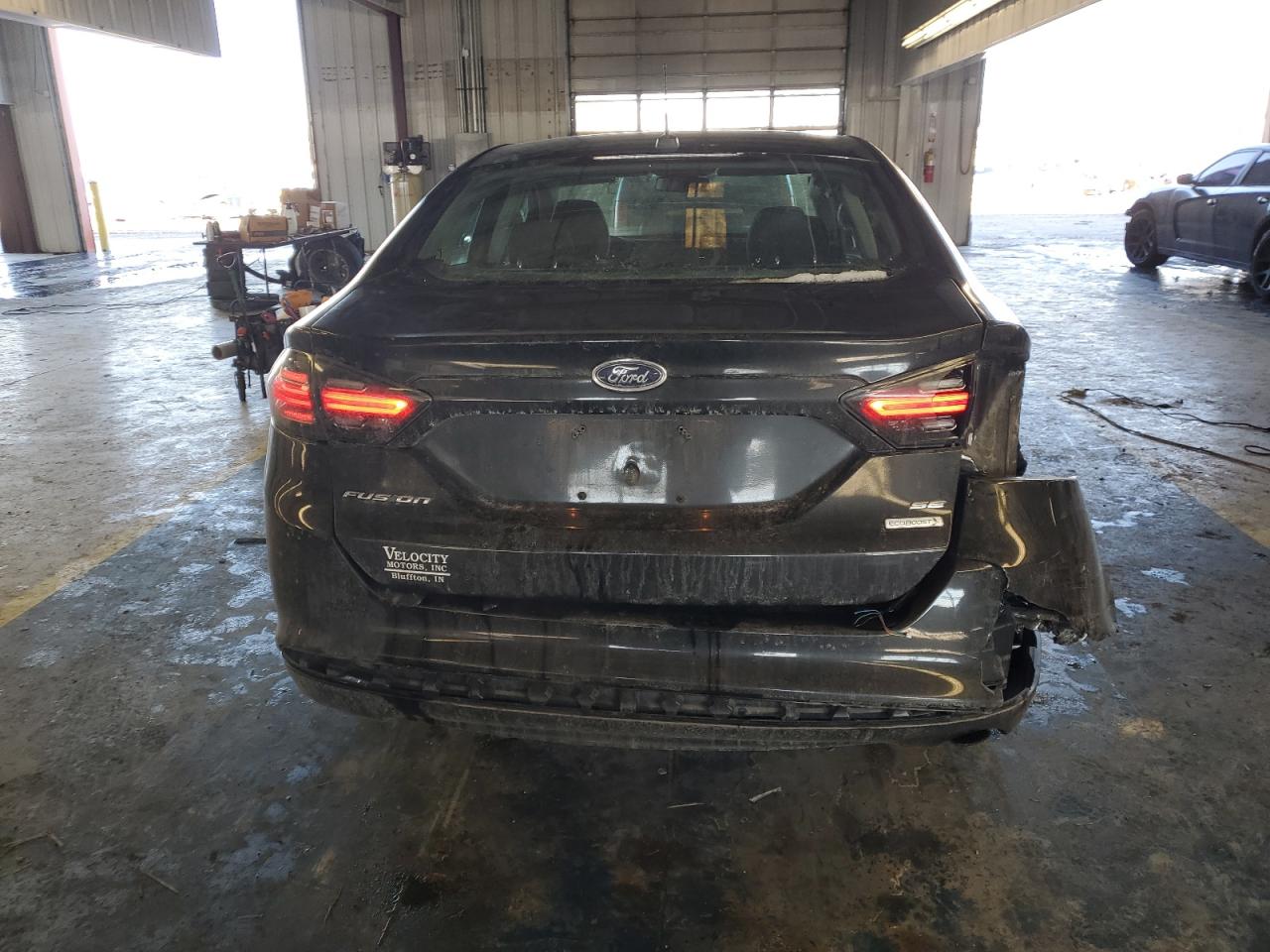 2013 Ford Fusion VIN 3FA6P0HR6DR190505 Copart auction photo, rear end / undercarriage damage thumbnail 6