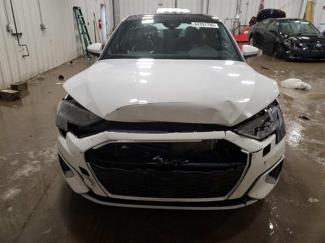2022 Audi A3 VIN WAUAUDGY2NA085966 Copart auction photo, front end damage thumbnail 5