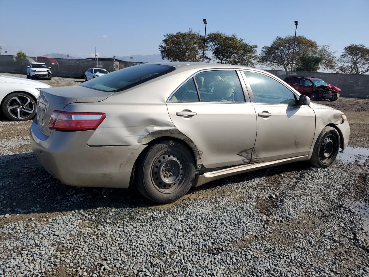 2007 Toyota Camry VIN 4T1BE46K77U039418 Copart auction photo, all over damage thumbnail 3