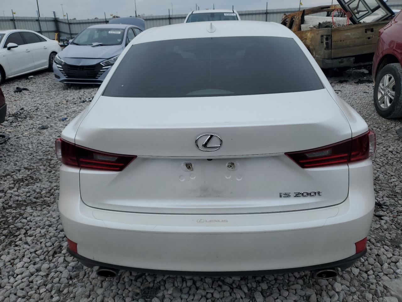 2016 Lexus IS VIN JTHBA1D26G5005660 Copart auction photo, front end damage thumbnail 6