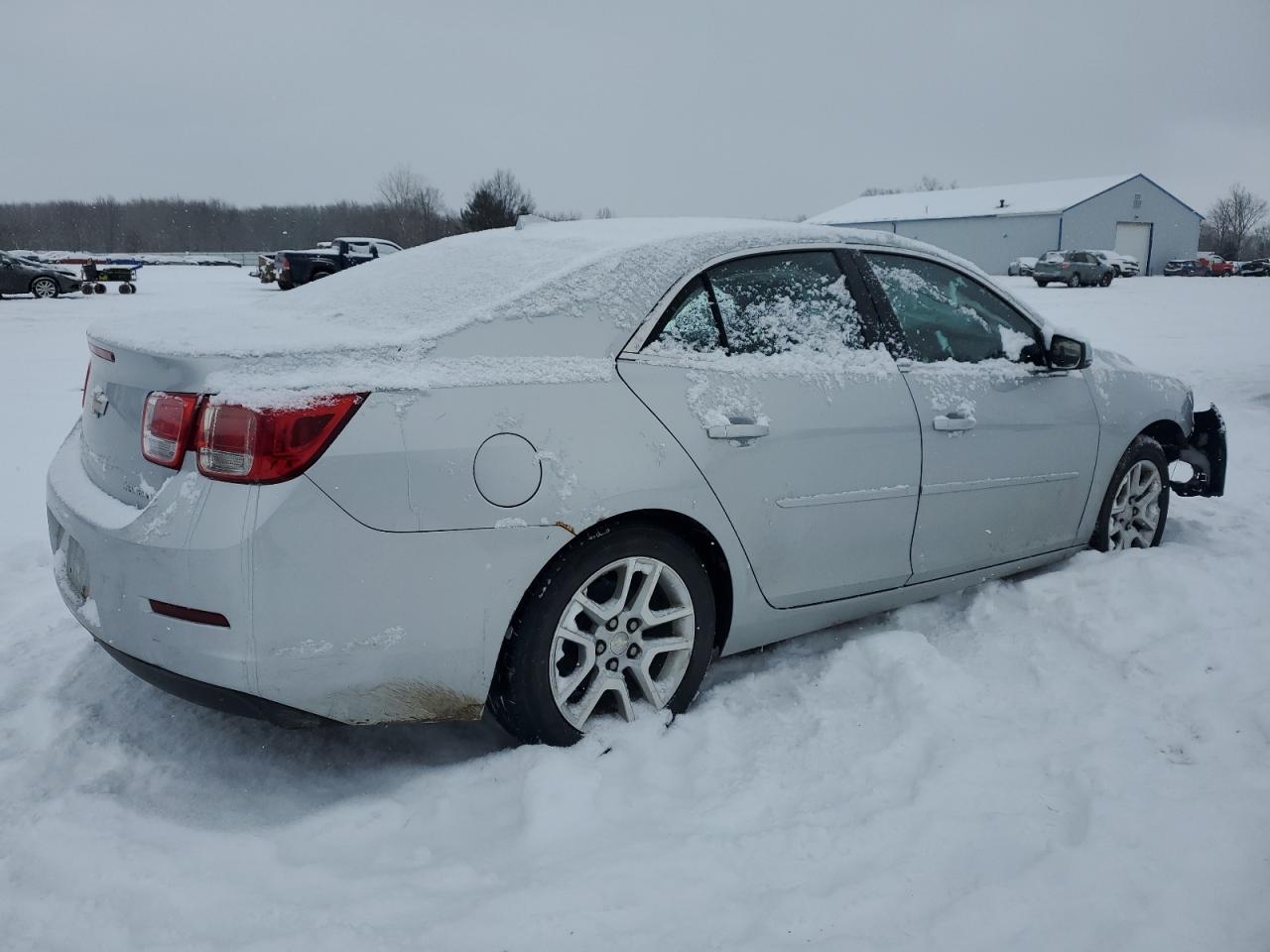 2014 Chevrolet Malibu VIN 1G11C5SL2EF264303 Copart auction photo, rollover damage thumbnail 3