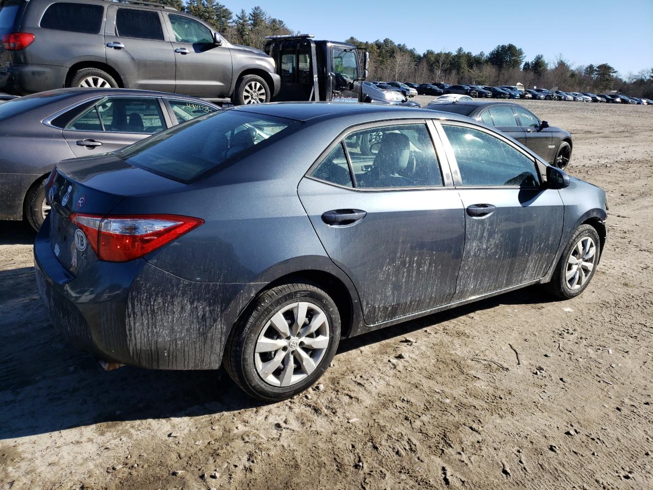 2015 Toyota Corolla VIN 2T1BURHE2FC385089 Copart auction photo, front end damage thumbnail 3
