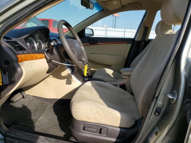 2009 Hyundai Sonata VIN 5NPET46C69H446028 Copart auction photo, side damage thumbnail 7