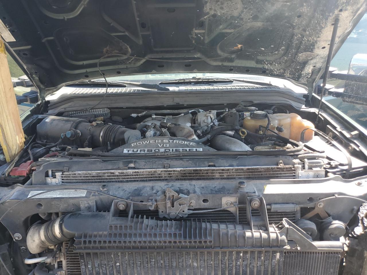 2008 Ford F250 VIN 1FTSW21RX8EB96804 Copart auction photo, front end damage thumbnail 11
