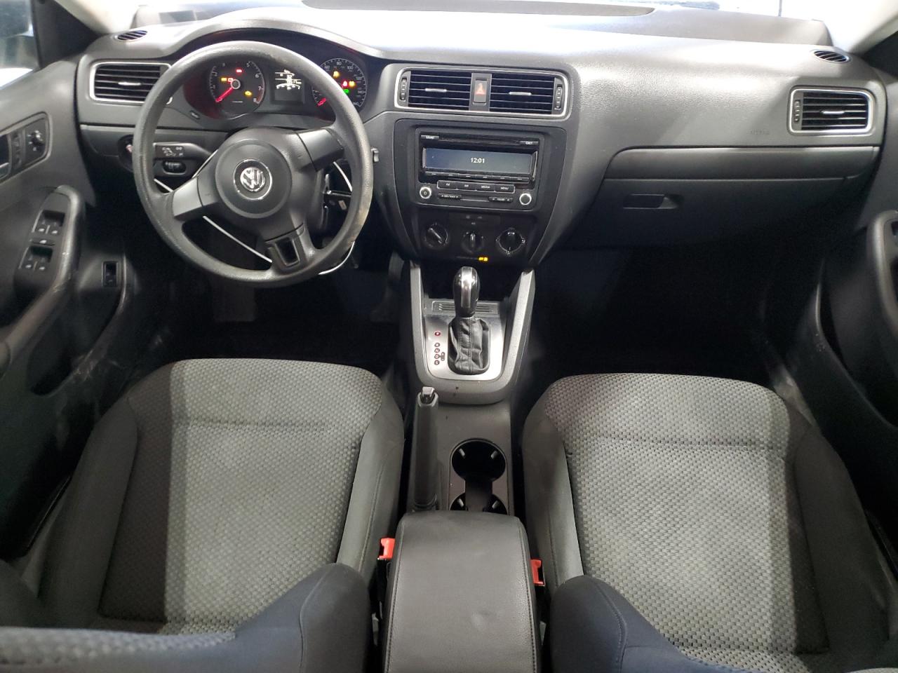 2014 Volkswagen Jetta VIN 3VW2K7AJ0EM375696 Copart auction photo, side / front end damage thumbnail 8