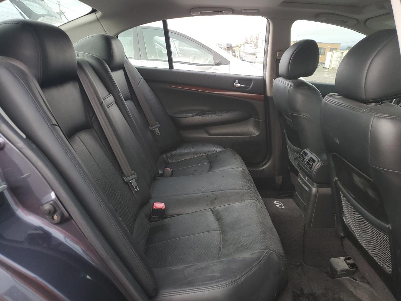 2008 Infiniti G VIN JNKBV61F18M276996 Copart auction photo, vandalism / all over damage thumbnail 10