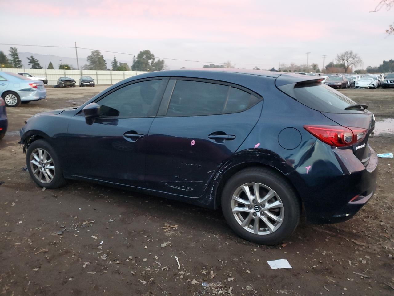 2018 Mazda 3 VIN 3MZBN1K72JM177316 Copart auction photo, all over damage thumbnail 2