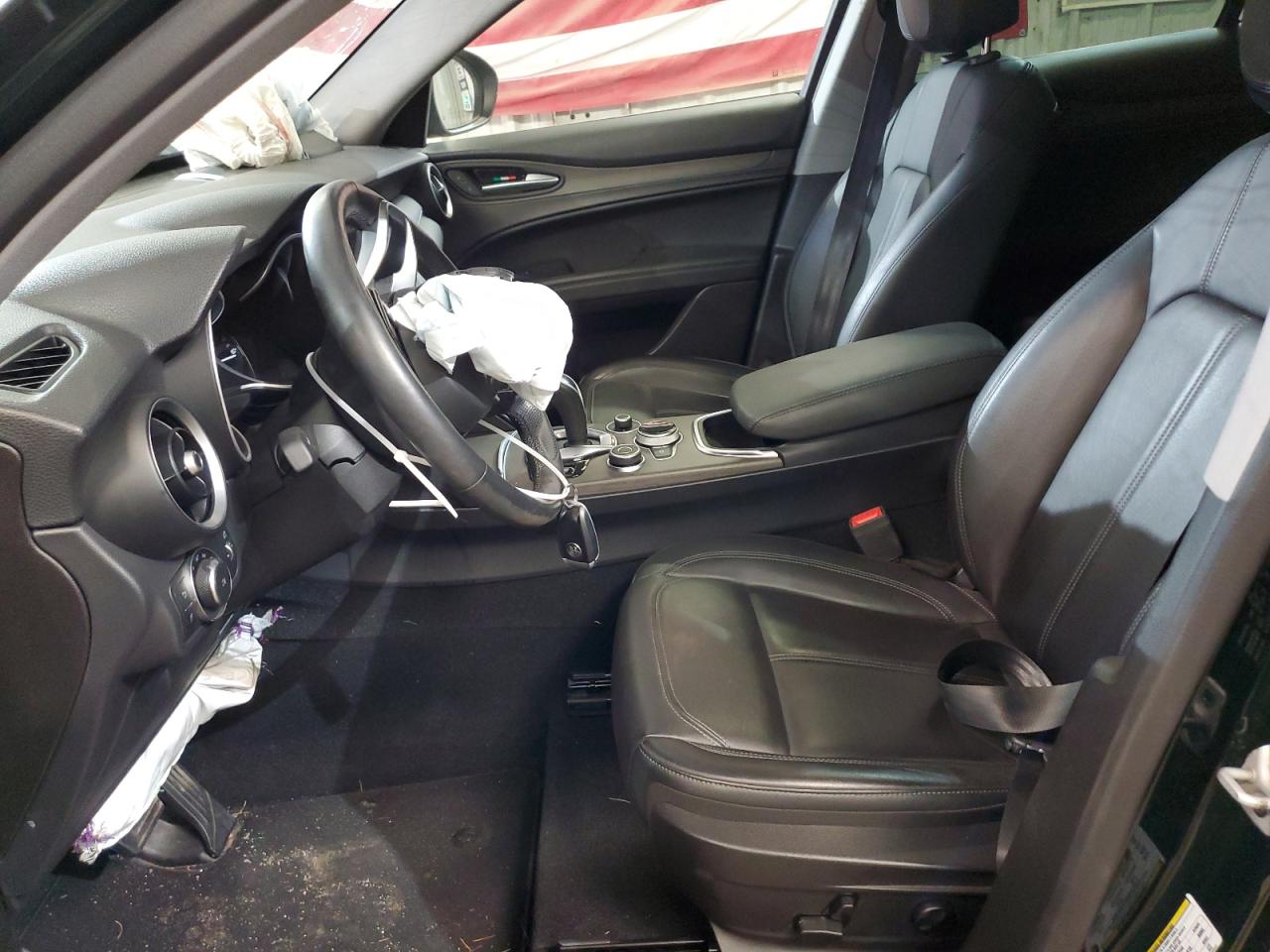 2020 Alfa Romeo Stelvio VIN ZASPAKBNXL7C89505 Copart auction photo, front end / side damage thumbnail 7