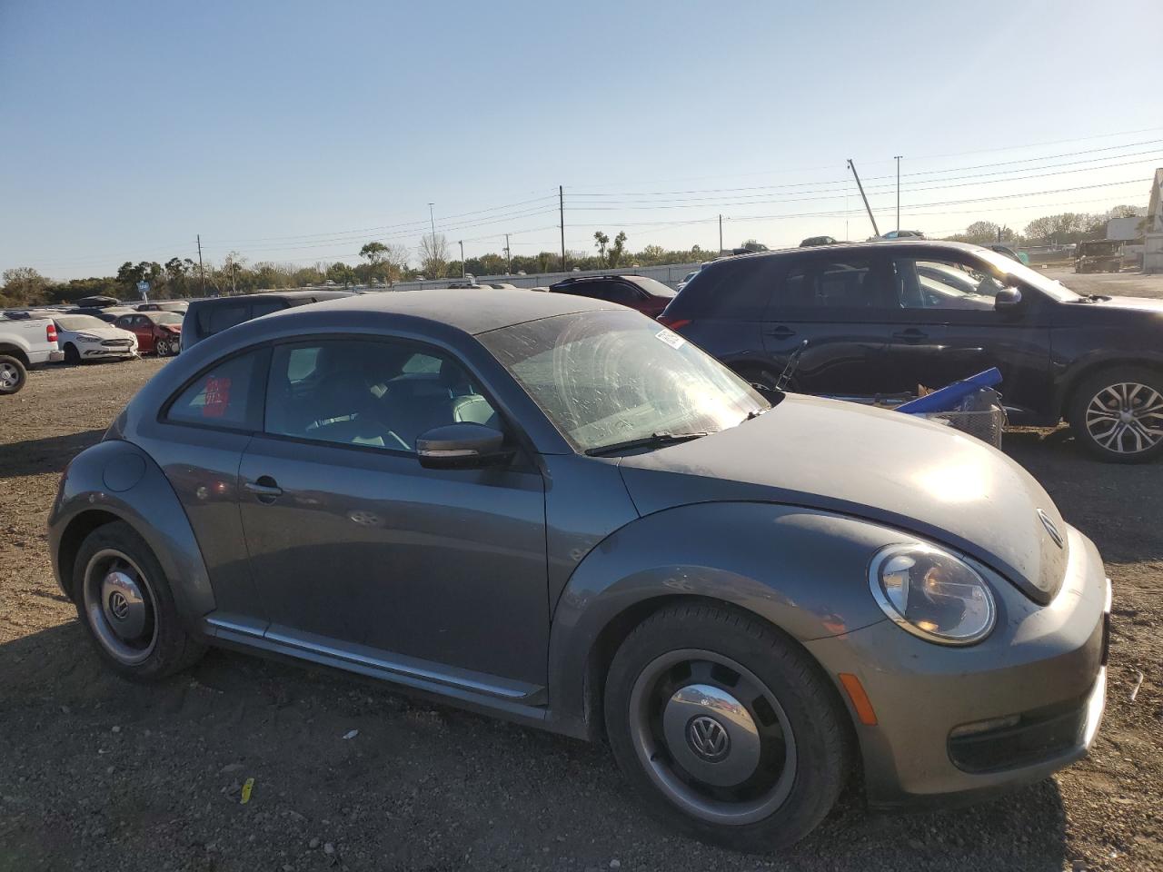 2012 Volkswagen Beetle VIN 3VWJP7AT3CM664972 Copart auction photo, rear end damage thumbnail 4