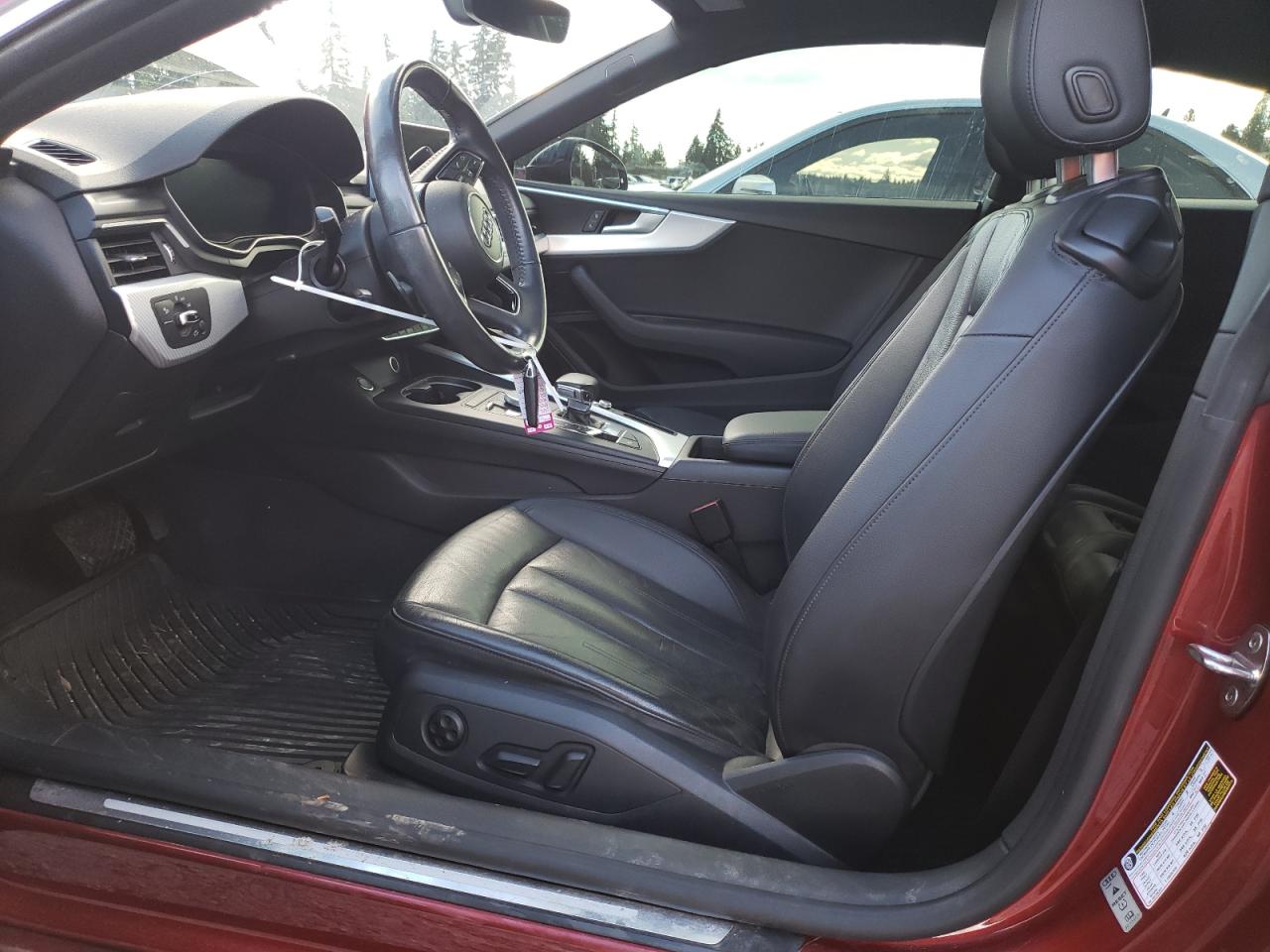 2018 Audi A5 VIN WAUPNAF5XJA021018 Copart auction photo, rear end damage thumbnail 7