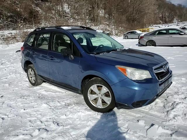 2015 Subaru Forester VIN JF2SJABC1FH511148 Copart auction photo, front end / side damage thumbnail 10
