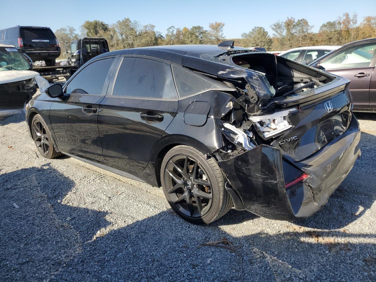 2023 Honda Civic VIN 19XFL2H88PE025415 Copart auction photo, rear end damage thumbnail 2